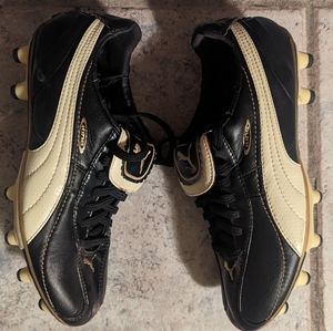 Puma King XL FG Leather Womens Lace Up Boots (101643 01) U.S Women 7